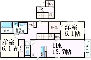 D-ROOM本山北町の物件間取画像